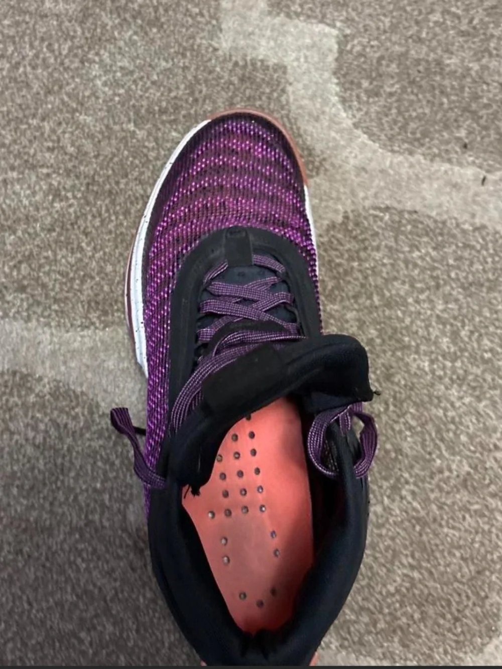 Jordan breathable purple